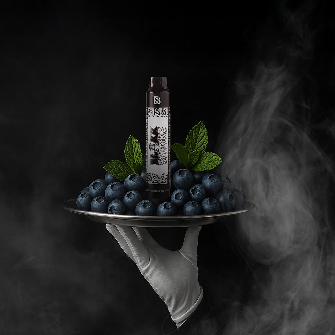 Blueberry Mint Hookah Pen - Nicotine Free Vape - Blakk Smoke Blueberry Mint Hookah Pen - Nicotine Free Vape - Blakk Smoke