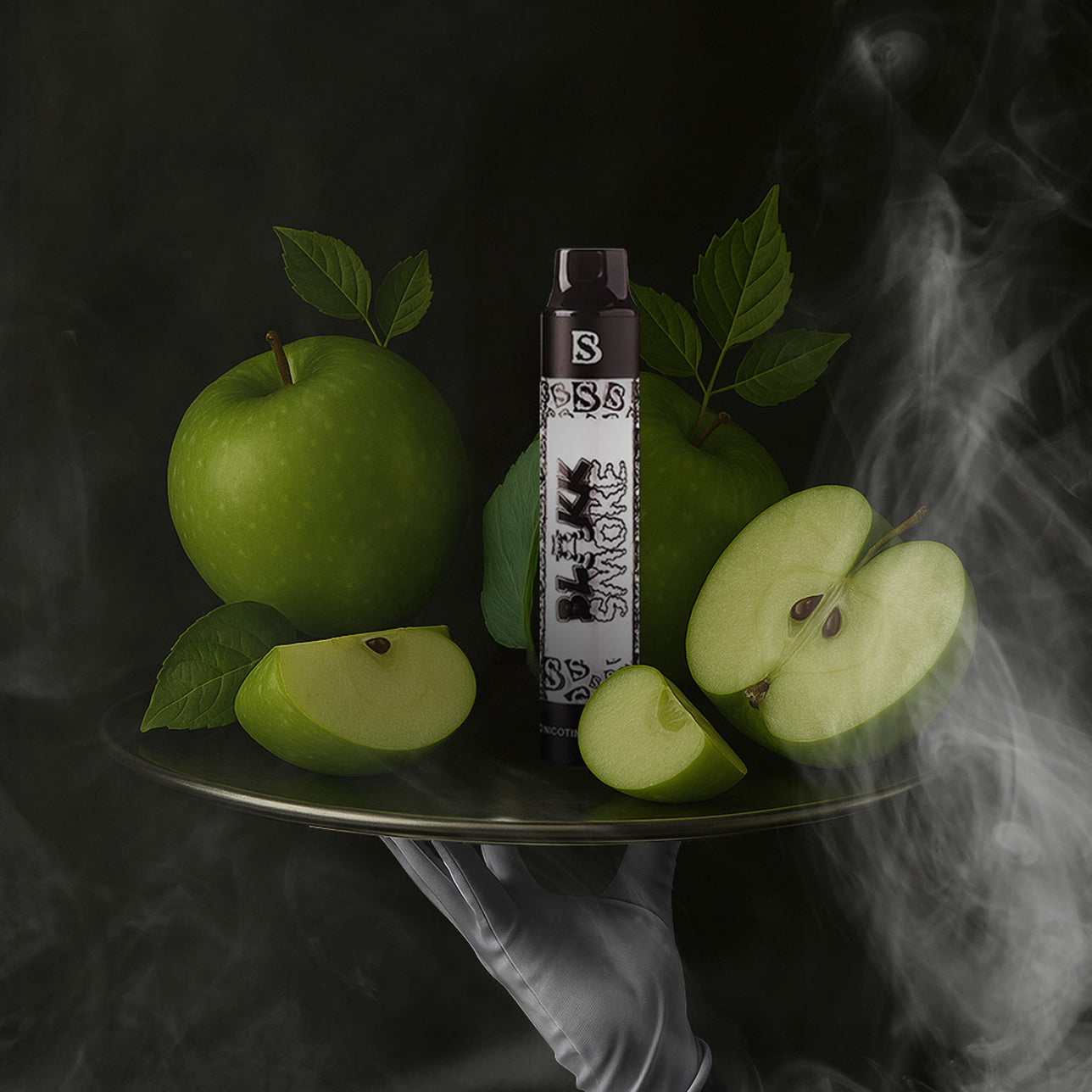 Green Apple Hookah Pen - Nicotine Free Vape - Blakk Smoke Green Apple Hookah Pen - Nicotine Free Vape - Blakk Smoke