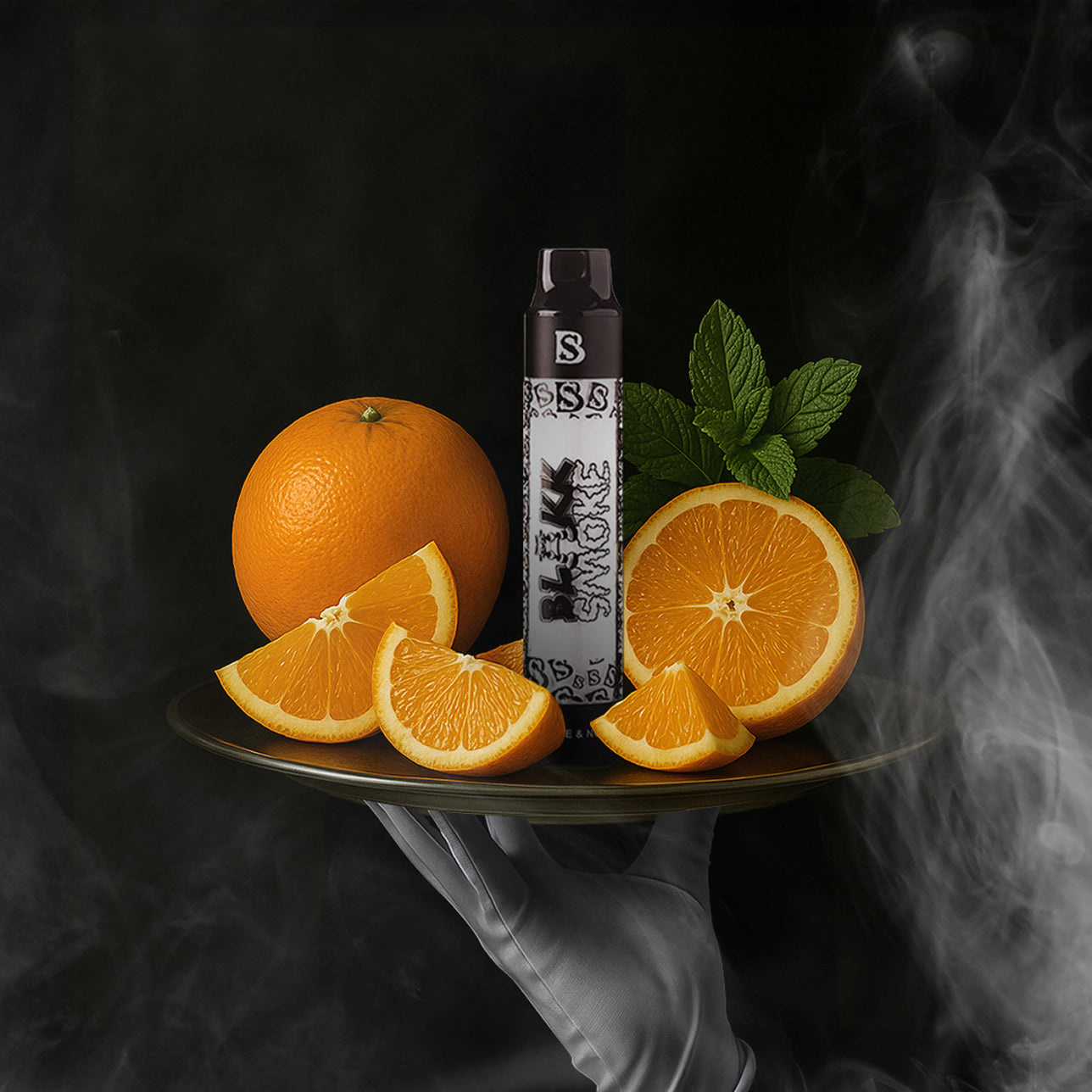 Orange Mint Hookah Pen - 100% Fruit, No Nicotine, No Tobacco Blakk Smoke Orange Mint Hookah Pen - 100% Fruit, No Nicotine, No Tobacco Blakk Smoke