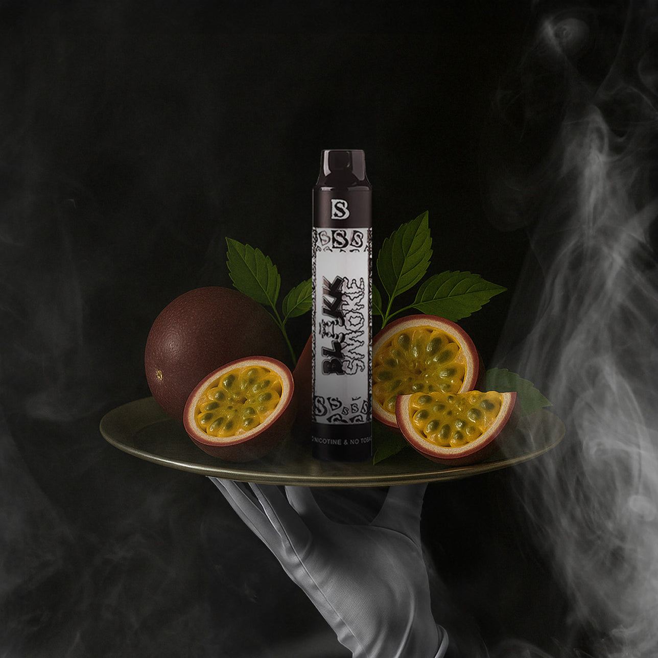 Passion Fruit Hookah Pen - 100% Fruit, No Nicotine, No Tobacco Blakk Smoke Passion Fruit Hookah Pen - 100% Fruit, No Nicotine, No Tobacco Blakk Smoke