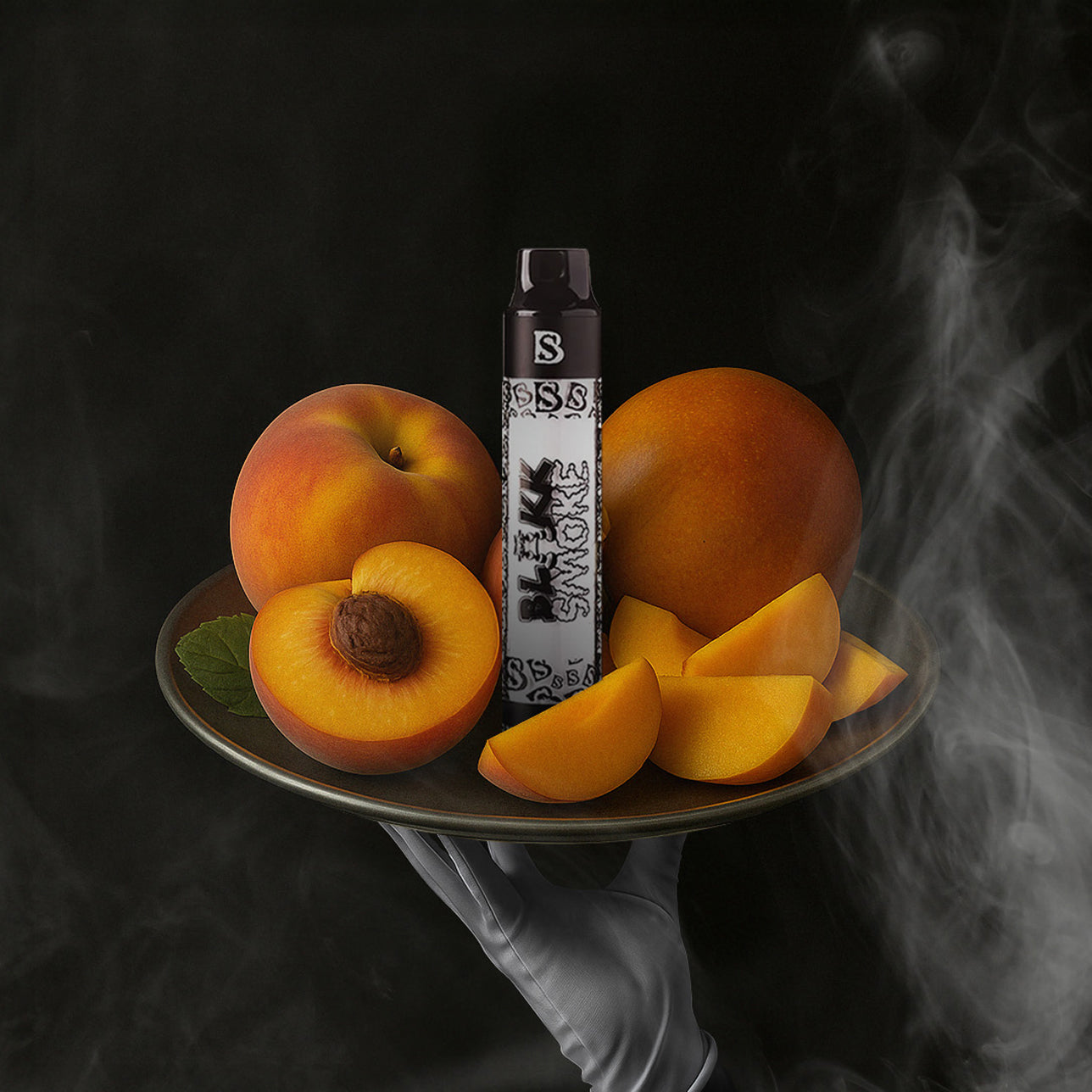 Peach Mango Hookah Pen - Nicotine Free Vape - Blakk Smoke Peach Mango Hookah Pen - Nicotine Free Vape - Blakk Smoke