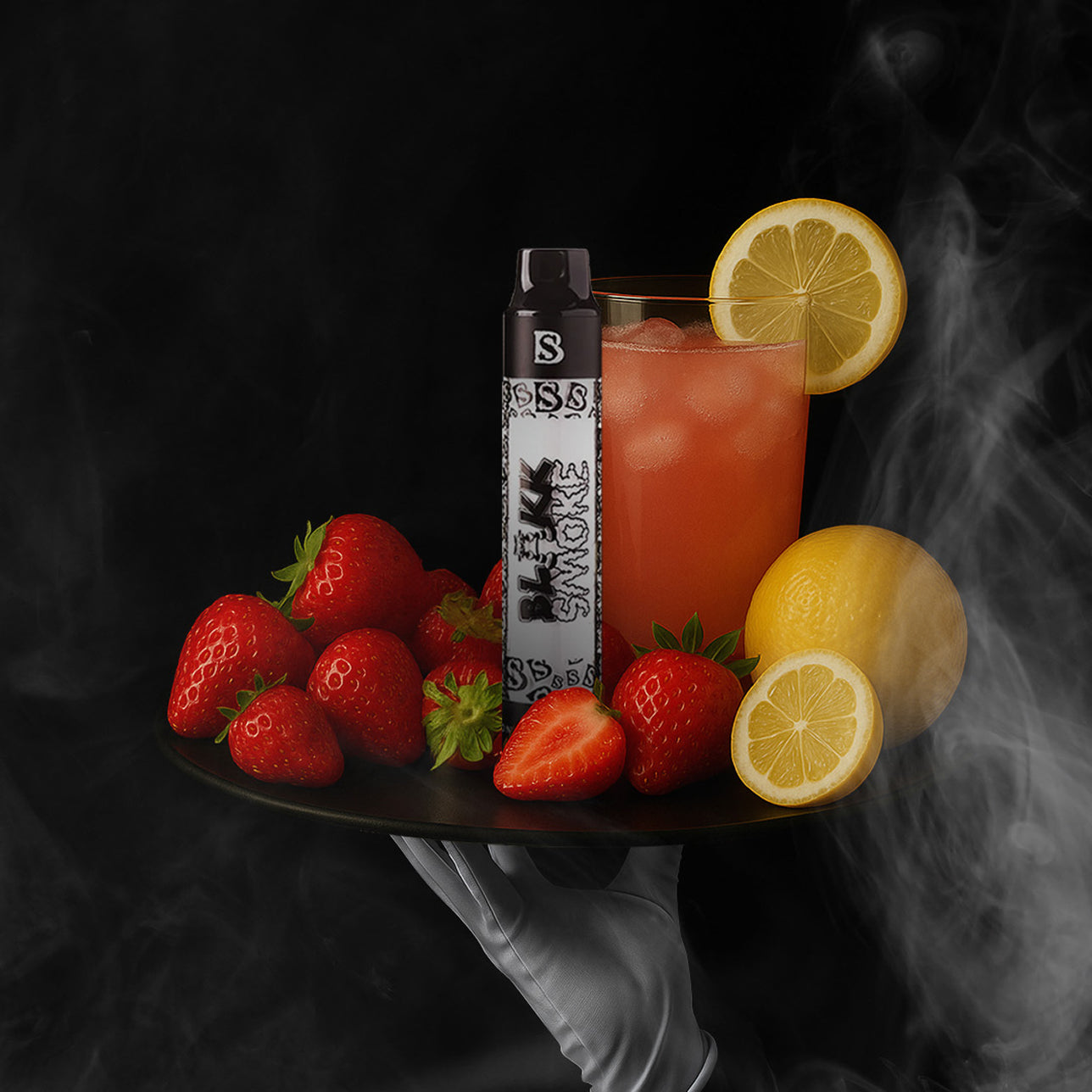 Strawberry Lemonade Hookah Pen - Nicotine Free Vape Blakk Smoke Strawberry Lemonade Hookah Pen - Nicotine Free Vape Blakk Smoke