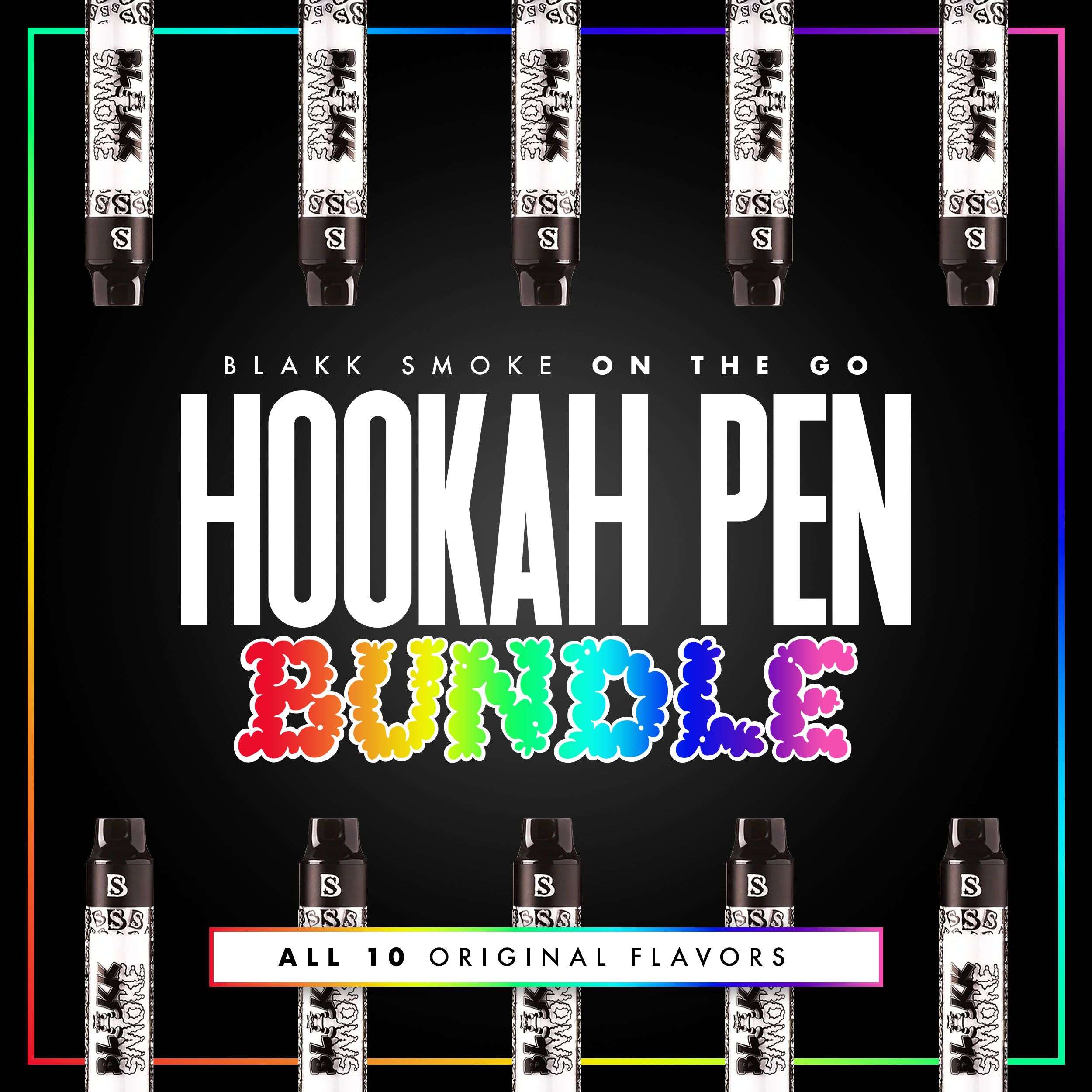 Hookah Pen Bundles Blakk Smoke Hookah pen bundles blakk smoke