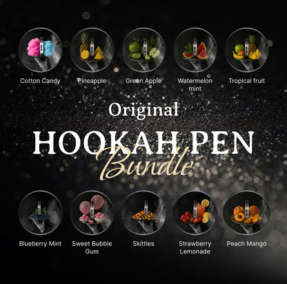 Hookah Pen Bundle - Original Flavors Blakk Smoke Hookah Pen Bundle - Original Flavors Blakk Smoke