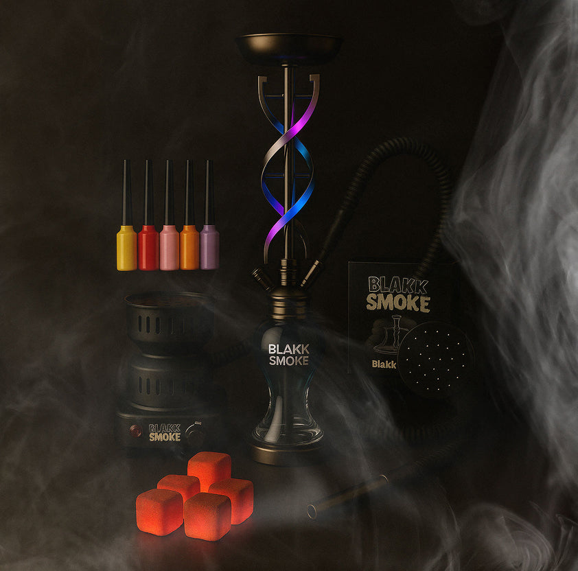 Big Smoke Hookah Bundle Bundle Blakk Smoke