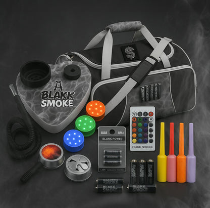 Blakk Love Hookah Bundle Bundle Blakk Smoke