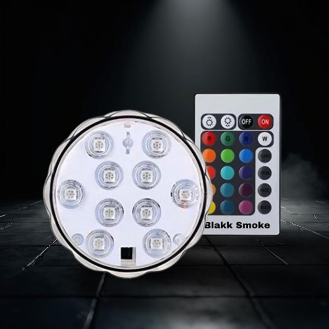 Blakk Smoke LED Light & Remote - Premium Hookah Accessory