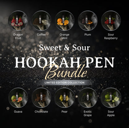 Sweet & Sour Hookah Pen Bundle - Limited Edition Bundle Blakk Smoke On The Go™
