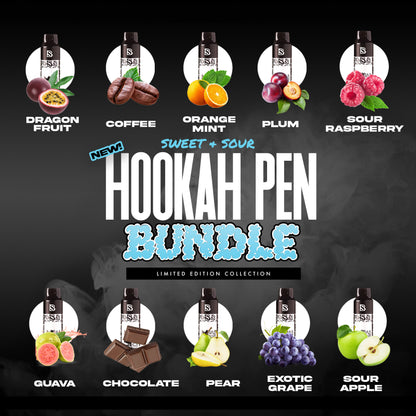 Sweet & Sour Hookah Pen Bundle - Limited Edition Bundle Blakk Smoke On The Go™